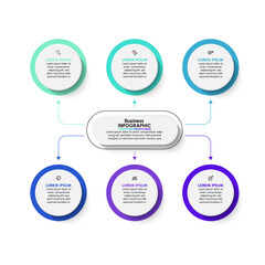 Business data visualization. timeline infographic icons designed for abstract background template milestone element modern diagram process technology digital marketing data presentation chart Vector