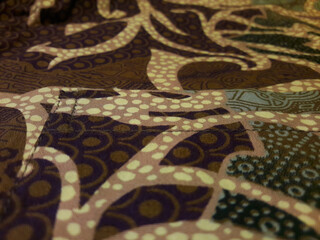 Batik indonesia traditional cloth