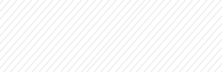 Diagonal lines pattern on white background. Straight lines pattern for backdrop and wallpaper template. Realistic lines with repeat stripes texture. Simple geometric background, vector illustration - obrazy, fototapety, plakaty