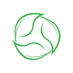 green leaf eco icon environmentally.
