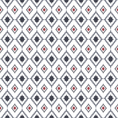 Seamless pattern vector for fabric shirt or gift wrapping papers and pastel color wallpaper or grid line geometric background.