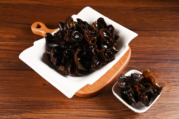 Fresh and nutritious black fungus