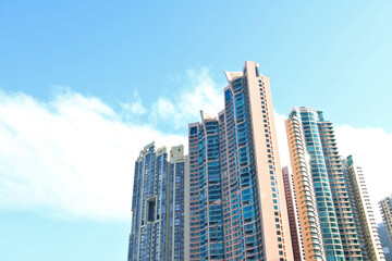Fototapeta na wymiar Luxury Apartments in Mid-Levels, Hong Kong