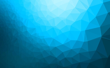 Light BLUE vector blurry triangle texture.