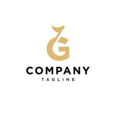 G Letter Music Note Vector logo icon vector Template
