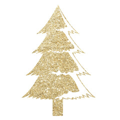 gold tree ,christmas tree png