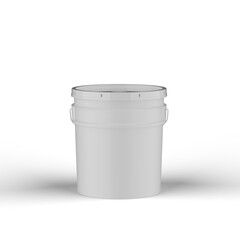 Paint Bucket 3D Rendering