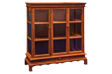 Classic wooden cabinet.