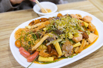 Taiwanese cuisine soy sauce braised food
