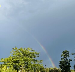 rainbow in the sky