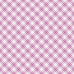 pink plaid fabric
