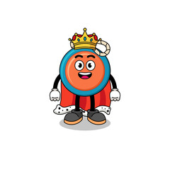 Mascot Illustration of yoyo king