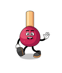 matches cartoon walking