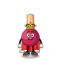 Mascot Illustration of matches king