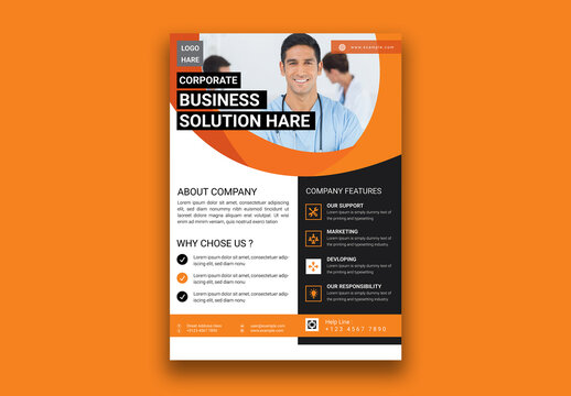 Corporate Flyer Design Template