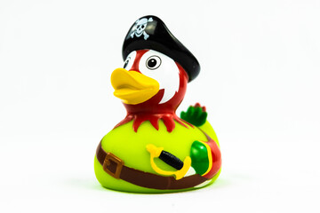 Pirate Colorful Red and Green Duck Floating Toy