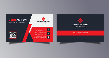 professional abstract creative modern name card and business card
