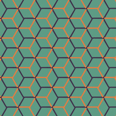 70s retro vintage geometric pattern