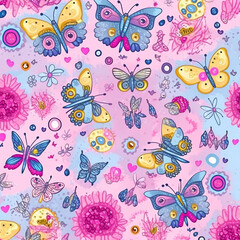 Schmetterling, made by AI, künstliche Intelligenz