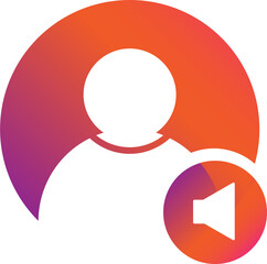 sound user icon