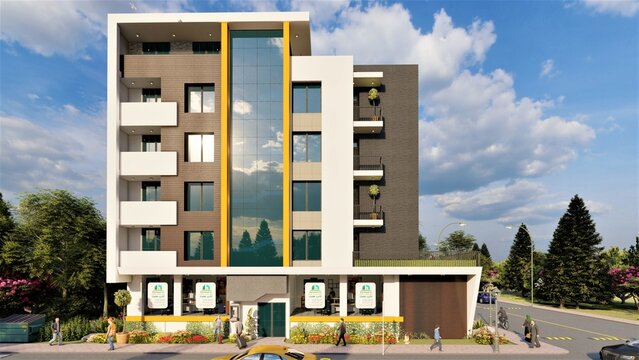 Plaza, Commercial Building, Market, Apartment