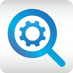 setting search gradient icon