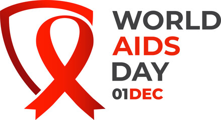 world aids day badge