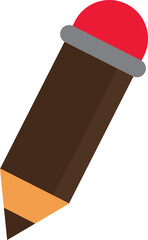 pencil flat icon design