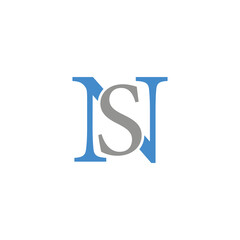 ns letter logo