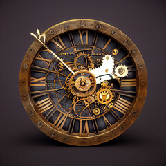 Mechanical clock 0ld