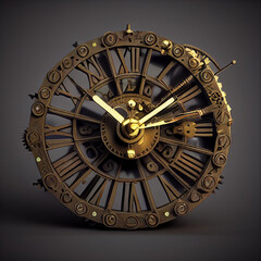 Mechanical clock 0ld