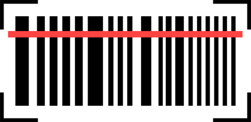 Product barcodes template. Barcode labels. Code stripes sticker.