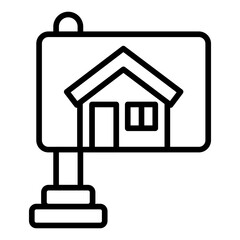 House Direction Icon Style