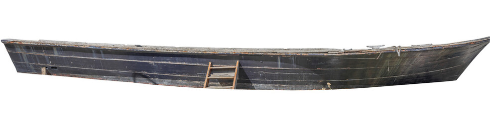 Isolated PNG cutout of a ship wreck on a transparent background