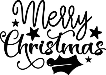 Merry christmas SVG