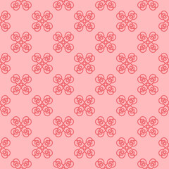 pattern design with floral motif