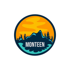Mount Mountain Logo Adventure Apparel