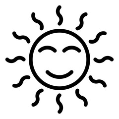 sunny icon style