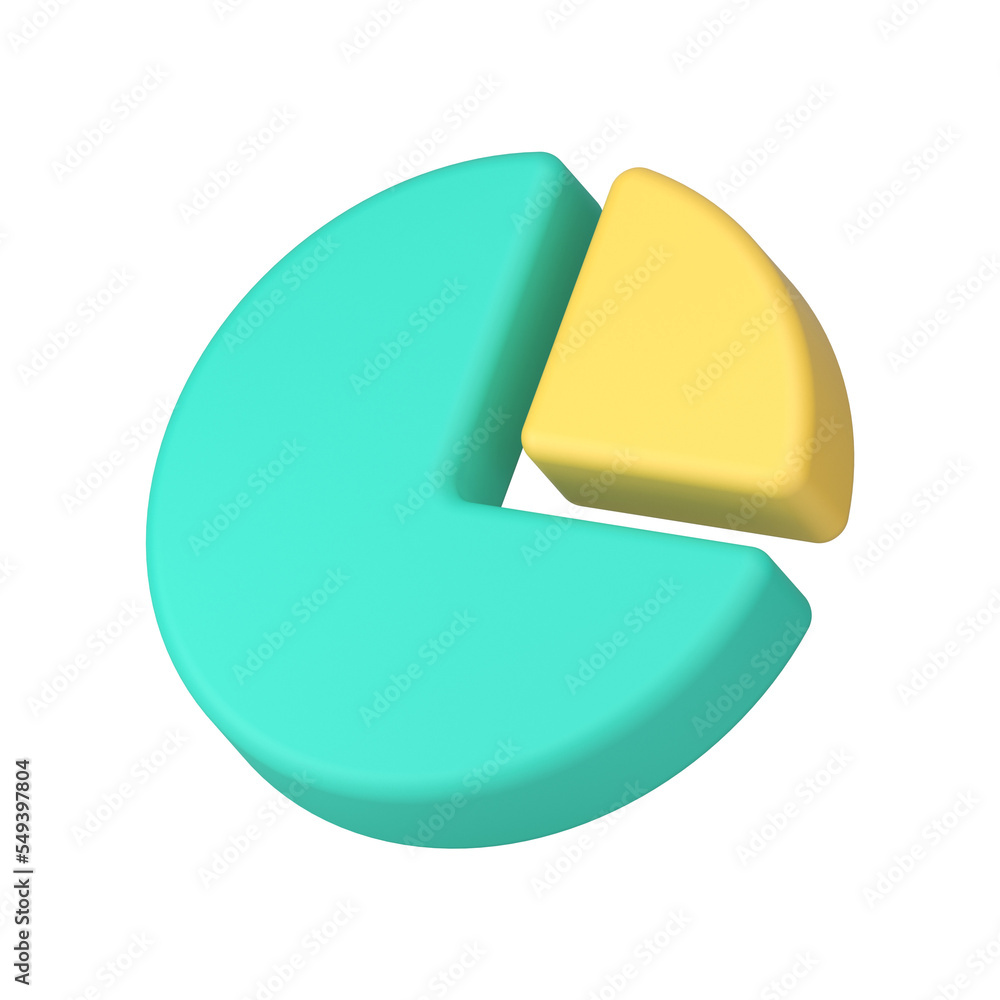 Poster flowchart cycle scheme part infographic data business analyzing report presentation 3d icon