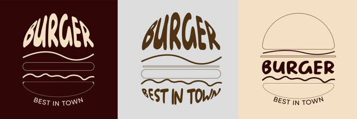 Burger logo/ icon