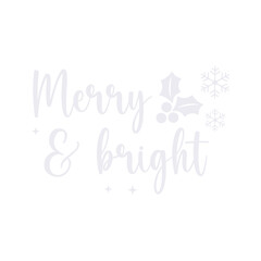 Merry & bright 