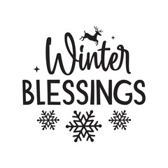 Winter blessings