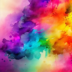 abstract watercolor textured background, background pattern, illustration with colorfulness light