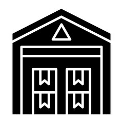 Warehouse Icon Style