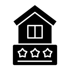 House Rating Icon Style