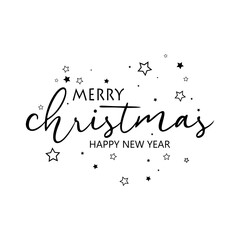 abstract christmas background with snowflakes	