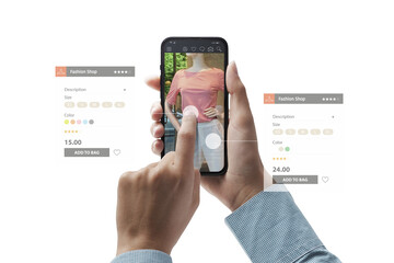 PNG file no background Augmented reality in retail industry