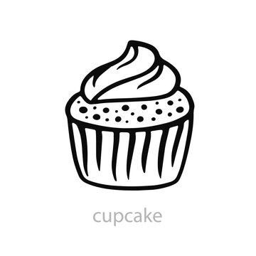 Cupcake Vector Illustration