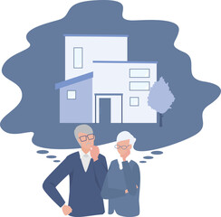 マイホームを手放すか迷うシニア夫婦