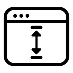 Editable windows ui icons vector illustrations